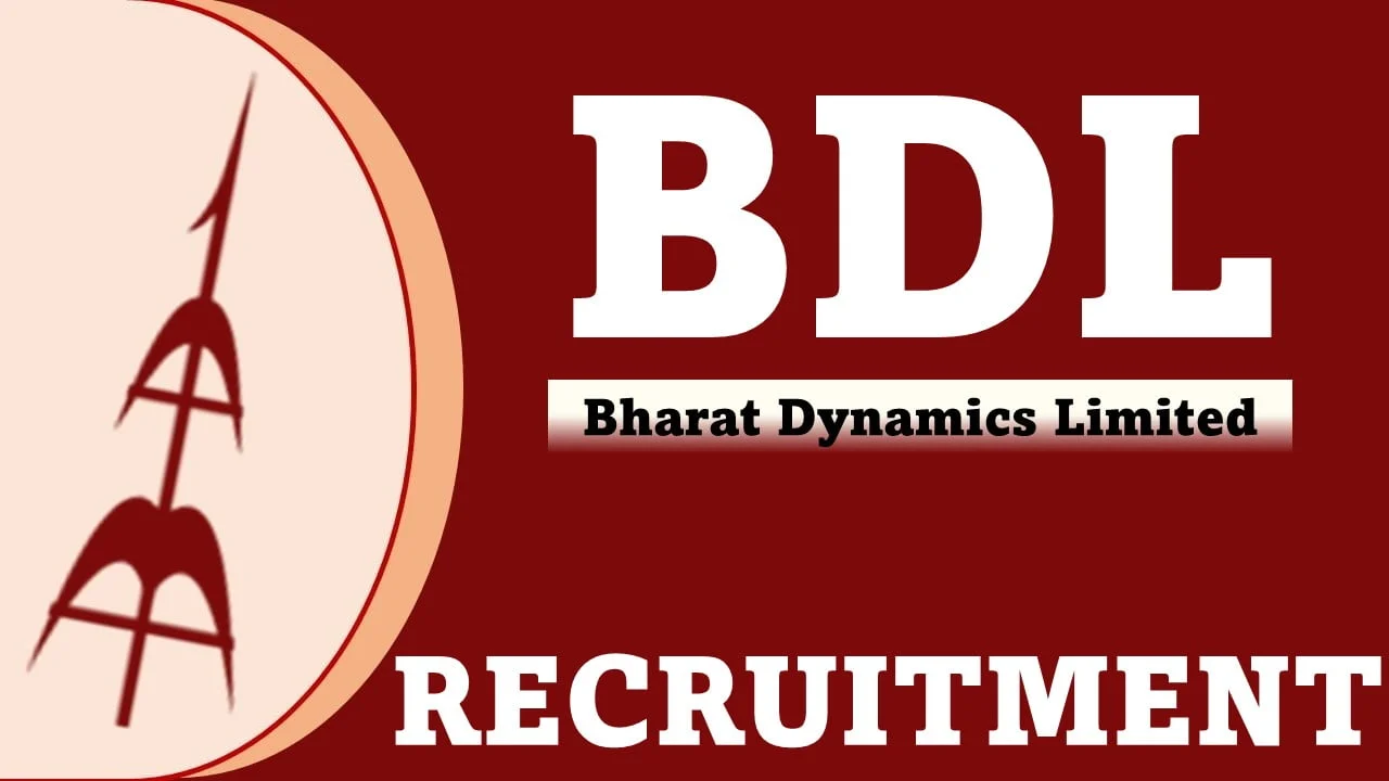 BHARAT DTNAMICS LIMITED Recruitment2023.
