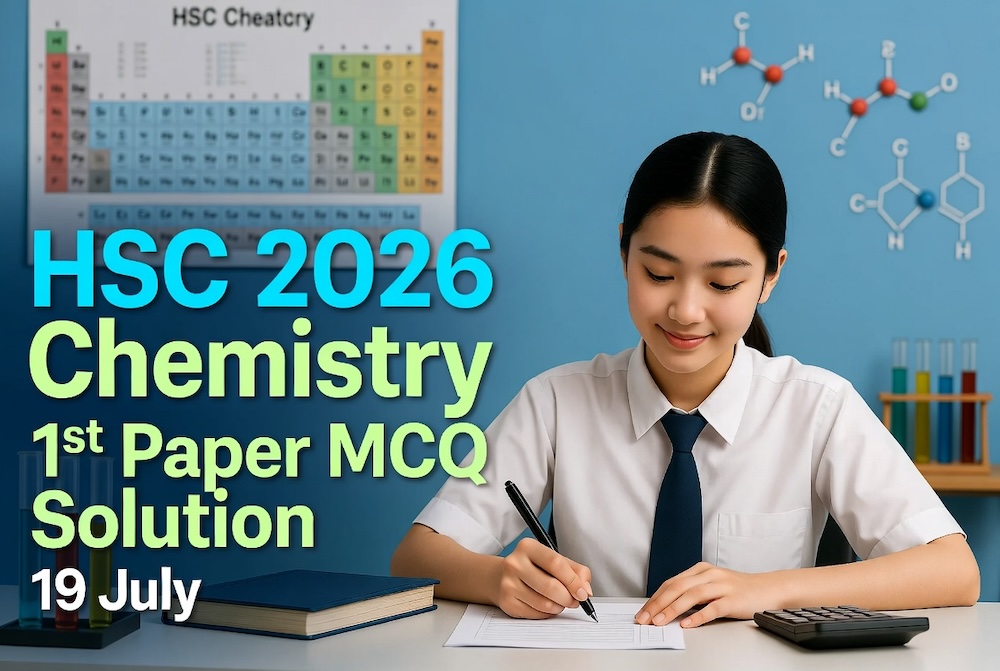 HSC Chemistry 1st Paper MCQ Question Solution 2026